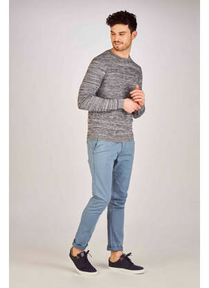 Pantalon chino bleu BRUCE & BUTLER  homme