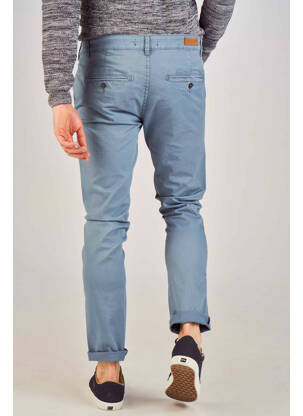 Pantalon chino bleu BRUCE & BUTLER  homme