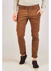 Pantalon chino marron BRUCE & BUTLER  pour homme seconde vue