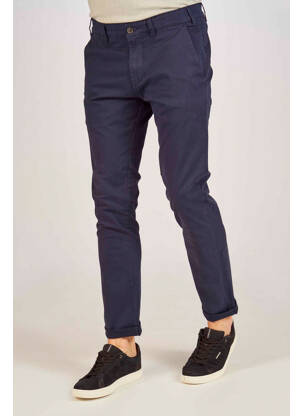 Pantalon chino bleu BRUCE & BUTLER  homme