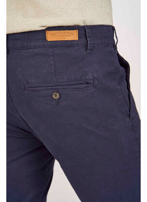 Pantalon chino bleu BRUCE & BUTLER  homme