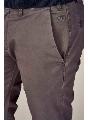 Pantalon chino gris BRUCE & BUTLER  homme