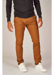 Pantalon chino marron BRUCE & BUTLER  pour homme seconde vue