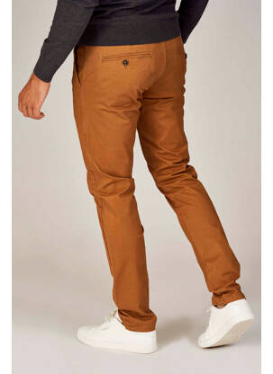 Pantalon chino marron BRUCE & BUTLER  homme
