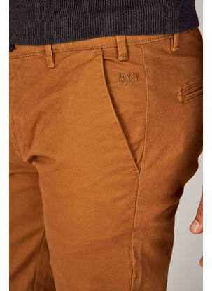 Pantalon chino marron BRUCE & BUTLER  homme
