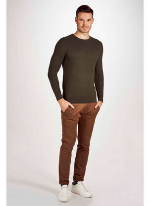 Pull vert BRUCE & BUTLER  homme