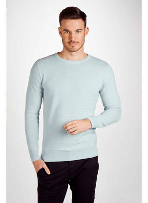 Pull bleu BRUCE & BUTLER  homme