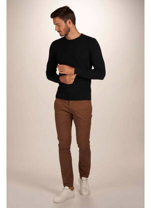 Pantalon chino marron BRUCE & BUTLER  homme