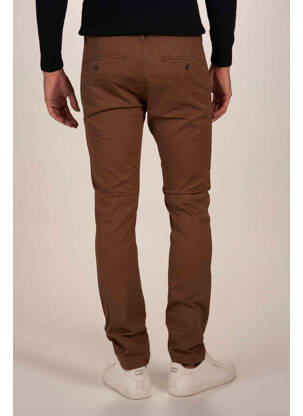 Pantalon chino marron BRUCE & BUTLER  homme