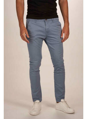 Pantalon chino bleu BRUCE & BUTLER  homme