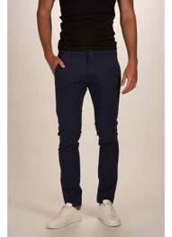 Pantalon chino bleu BRUCE & BUTLER  homme