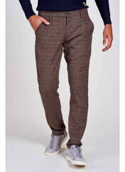 Pantalon chino marron BRUCE & BUTLER  pour homme seconde vue