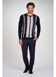 Pull bleu BRUCE & BUTLER  homme