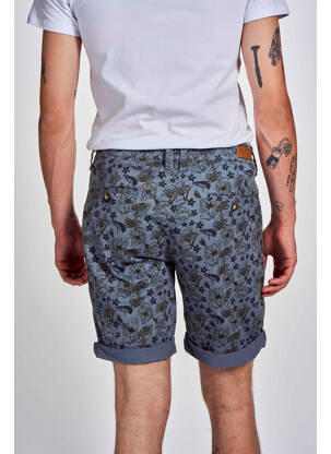 Short bleu BRUCE & BUTLER  homme