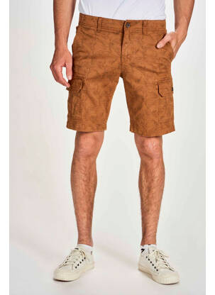 Bermuda marron BRUCE & BUTLER  homme