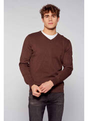 Pull marron BRUCE & BUTLER  pour homme seconde vue
