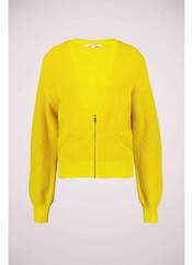 Gilet manches longues jaune GARCIA pour femme seconde vue