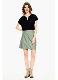 Jupe courte vert GARCIA femme