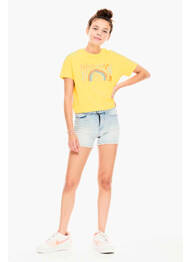 T-shirt jaune GARCIA fille