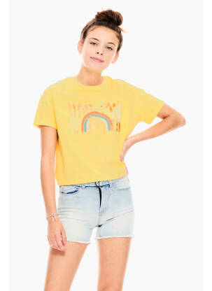 T-shirt jaune GARCIA fille