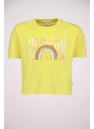 T-shirt jaune GARCIA fille