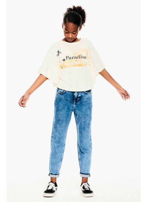 T-shirt blanc GARCIA fille