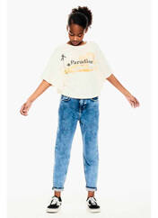 T-shirt blanc GARCIA pour fille seconde vue