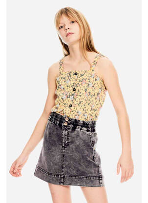 T-shirt jaune GARCIA fille