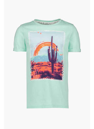 T-shirt bleu GARCIA fille