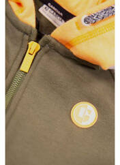 Gilet manches longues vert GARCIA pour garçon seconde vue