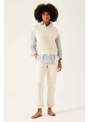 Pantalon chino blanc GARCIA femme