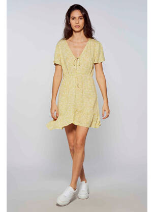 Robe courte jaune BILLABONG femme