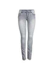 Jeans skinny gris ONLY pour femme seconde vue