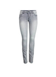 Jeans skinny gris ONLY femme
