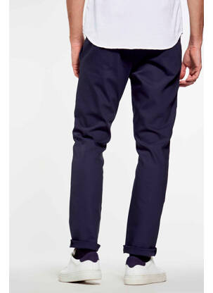 Pantalon chino bleu CYCLO CLUB MARCEL  homme