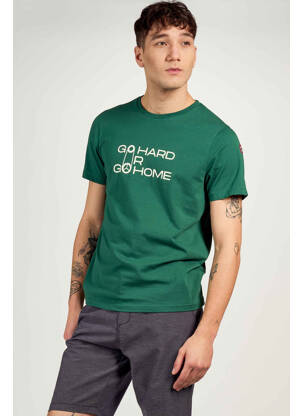 T-shirt vert CYCLO CLUB MARCEL  pour homme