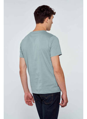 T-shirt bleu CYCLO CLUB MARCEL  homme