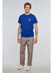 T-shirt bleu CYCLO CLUB MARCEL  pour homme seconde vue