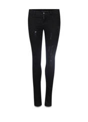 Jeans coupe slim noir JACQUELINE DE YONG pour femme seconde vue