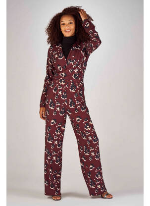 Combi-pantalon rouge CLOUDS OF FASHION femme