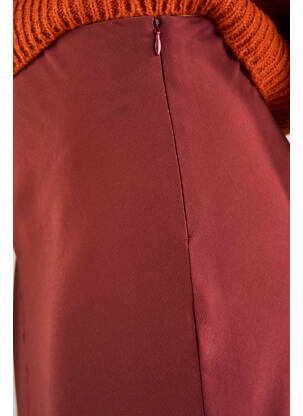 Jupe mi-longue rouge CLOUDS OF FASHION femme