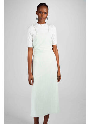 Robe mi-longue vert CLOUDS OF FASHION femme