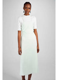 Robe mi-longue vert CLOUDS OF FASHION femme