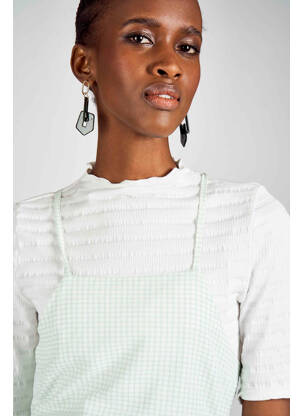 Robe mi-longue vert CLOUDS OF FASHION femme