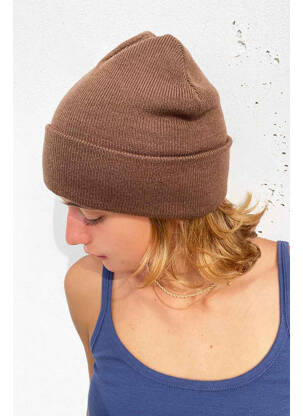 Bonnet marron SUBDUED pour femme