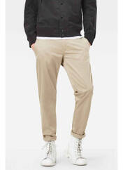 Pantalon chino beige G STAR pour homme seconde vue