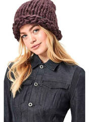 Bonnet violet G STAR pour femme seconde vue
