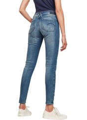 Jeans skinny bleu G STAR pour femme seconde vue