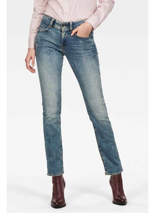 Jeans coupe droite bleu G STAR femme
