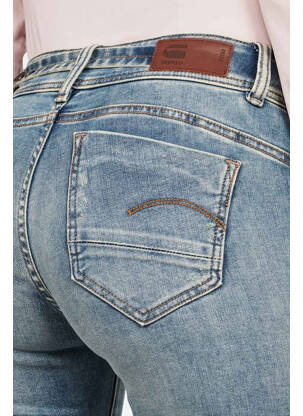 Jeans coupe droite bleu G STAR femme